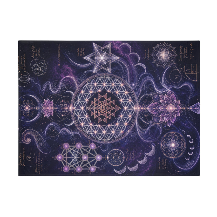 Sacred Geometry Blanket — Sacred Bloom
