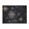 Sacred Geometry Blanket — Cosmic Constellation