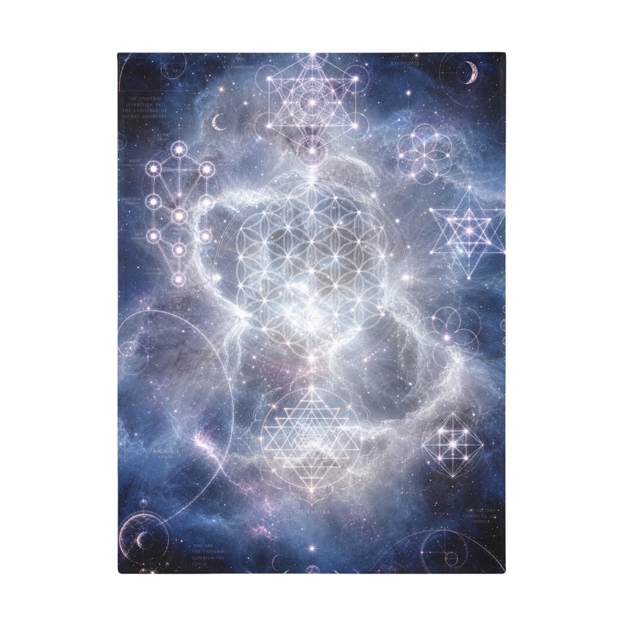 Sacred Geometry Blanket — Eskimo Nebula