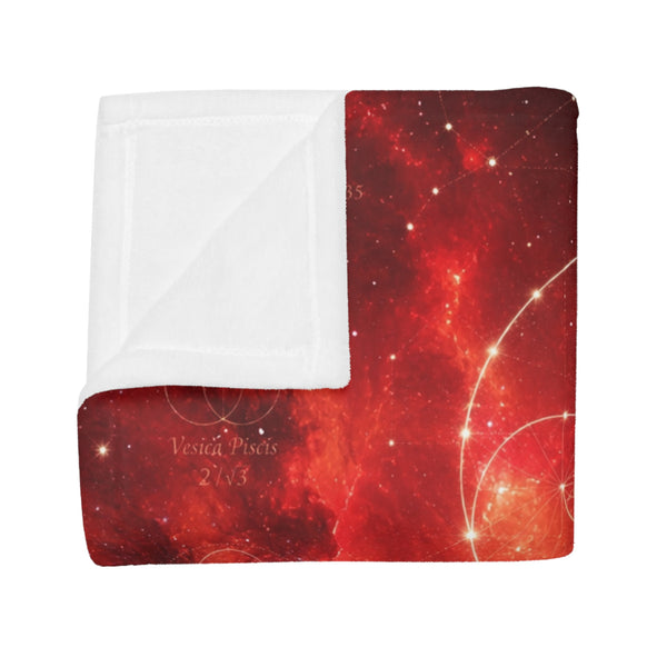 Sacred Geometry Fleece Blanket - Pelican Nebula
