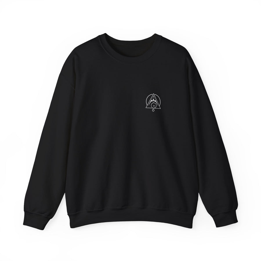 Aligned Crewneck — Black