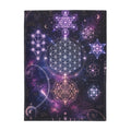 Sacred Geometry Blanket — Cosmic Bloom