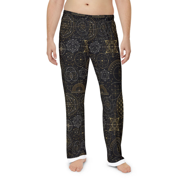 Pantalon de pyjama géométrie sacrée — Univers de l'origine — Homme