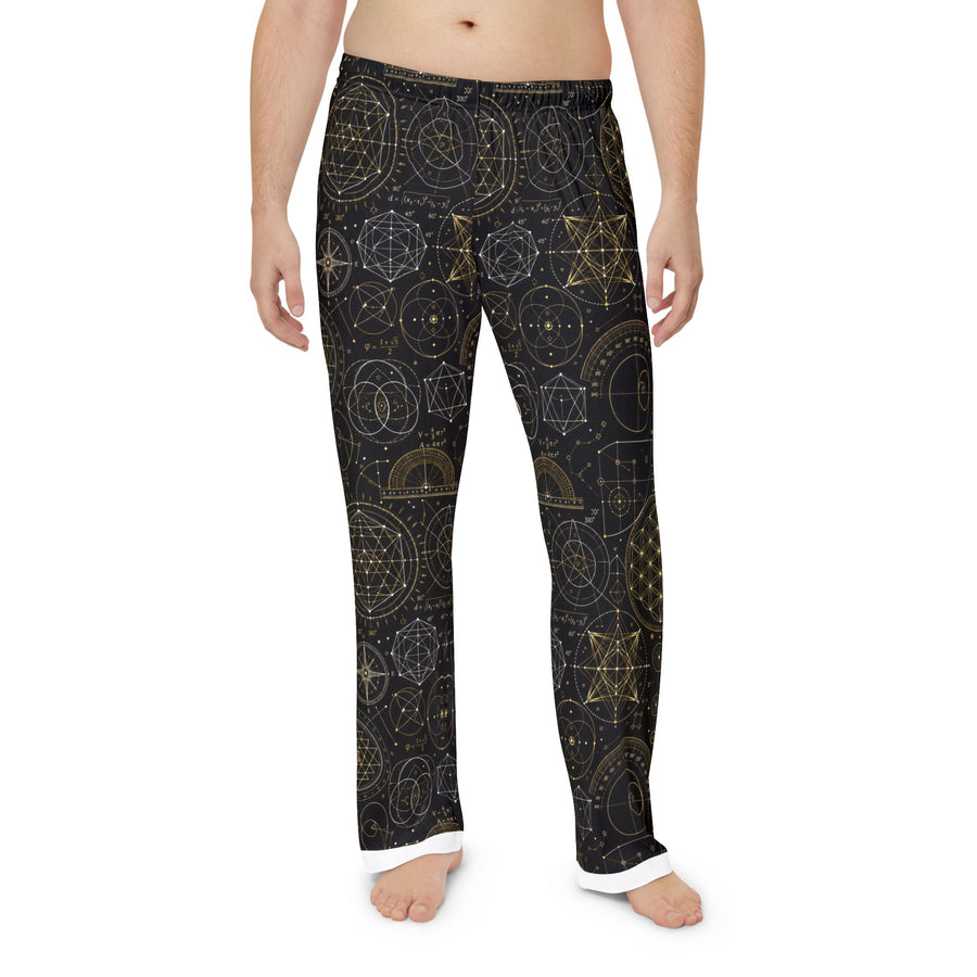 Men's Sacred Geometry Pyjama Pants — Origin Universe