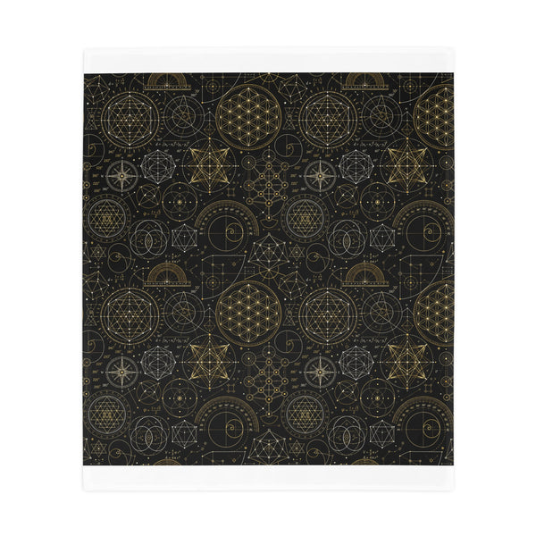 Sacred Geometry Blanket — Cosmic Blueprint