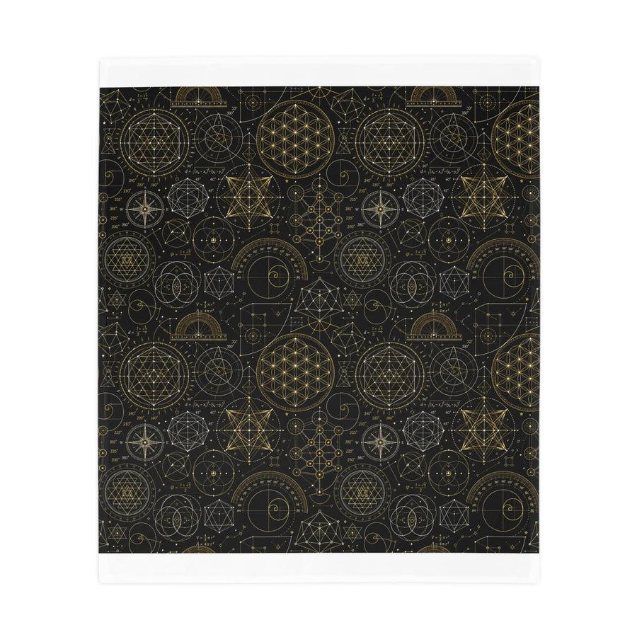 Sacred Geometry Blanket — Cosmic Blueprint