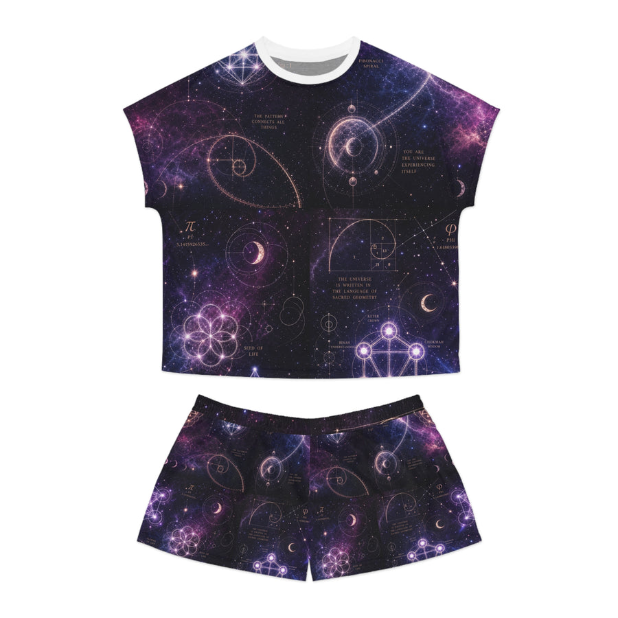 Women's Sacred Geometry Pyjama Set — Cosmic Feminine