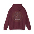 Aligned Hoodie — Maroon