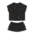 Women's Sacred Geometry Pyjama Set — Cosmic Blueprint
