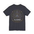 Aligned Tee — Navy