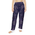 Pantalon de pyjama géométrie sacrée — Tissu céleste — Femme