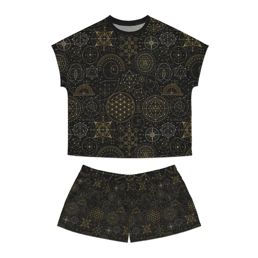 Women's Sacred Geometry Pyjama Set — Origin Universe
