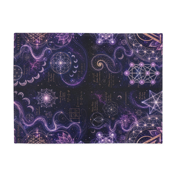 Sacred Geometry Blanket — Divine Origin [SAMPLE]