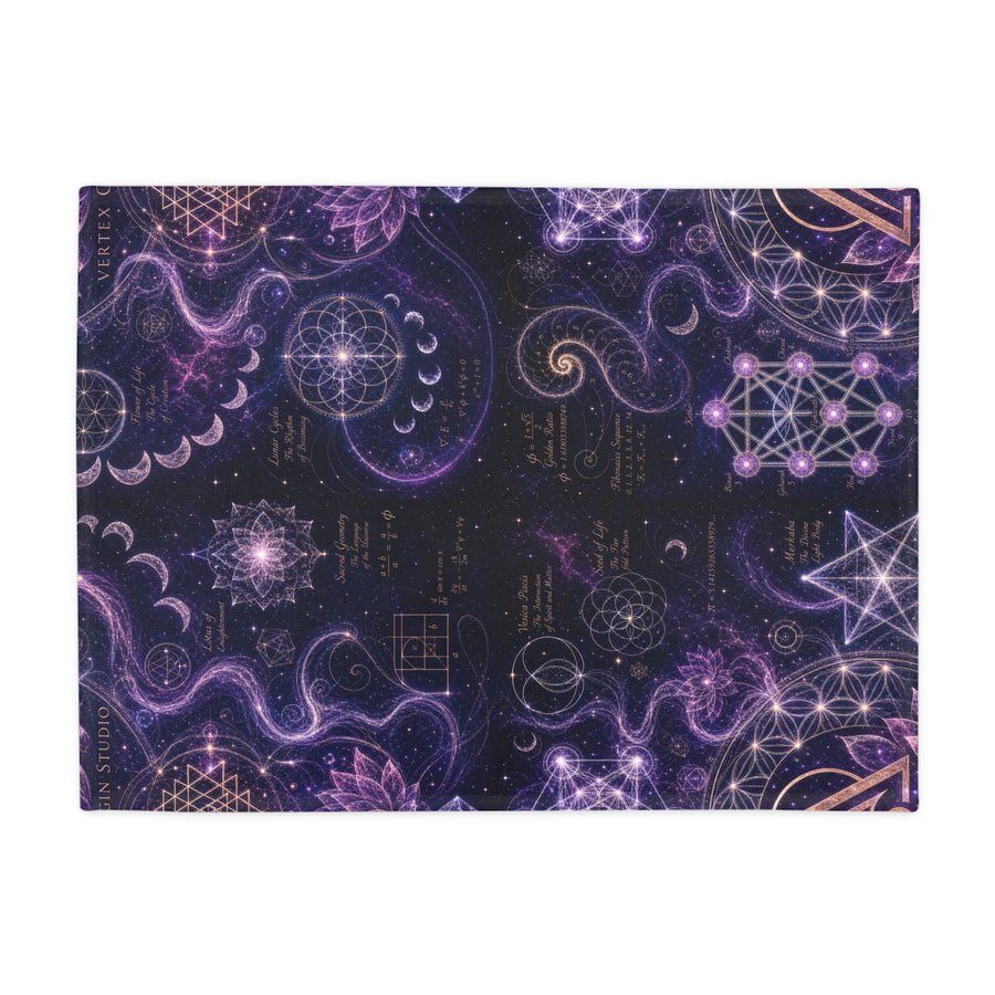 Sacred Geometry Blanket — Divine Origin [SAMPLE]