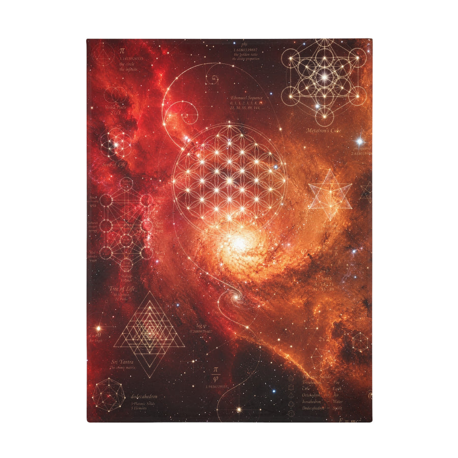 Sacred Geometry Blanket — Pelican Nebula