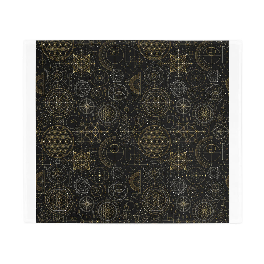 Sacred Geometry Blanket — Cosmic Blueprint