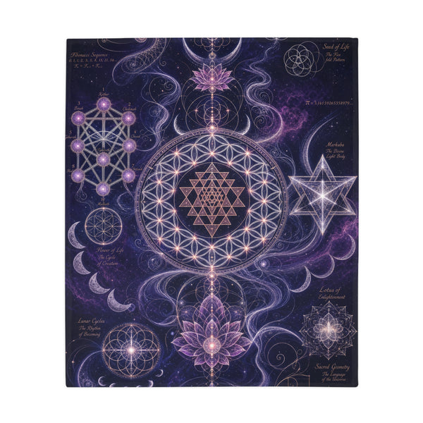 Sacred Geometry Blanket — Sacred Bloom