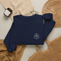 Merkaba Crewneck — Navy