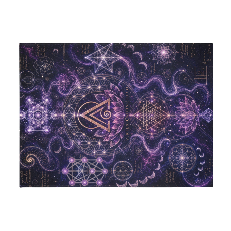 Sacred Geometry Blanket — Divine Origin