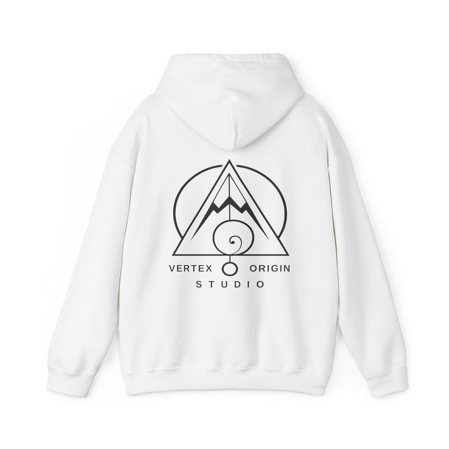 Origin Mark Hoodie — White