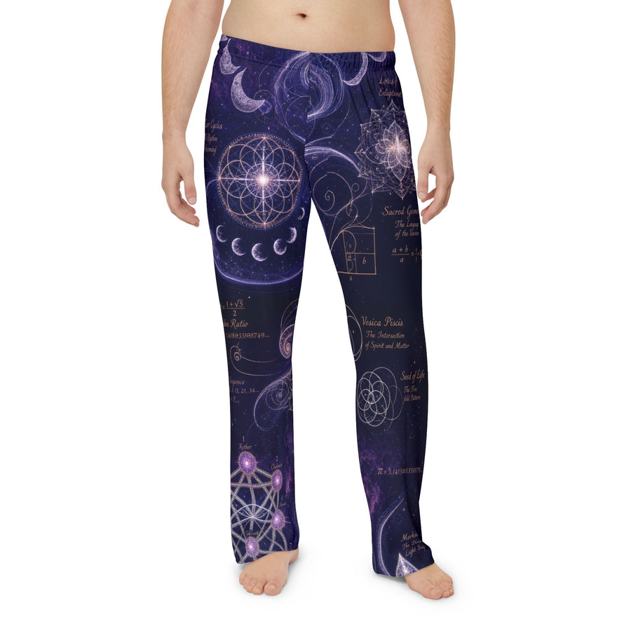 Men's Sacred Geometry Pyjama Pants — Sacred Feminine