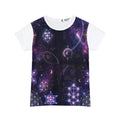 Women's Sacred Geometry Lounge Shirt — Cosmic Feminine — Front View