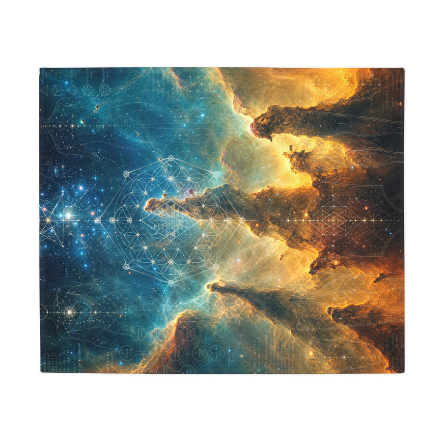 Sacred Geometry Blanket — Boomerang Nebula