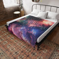Sacred Geometry Blanket — Lagoon Nebula