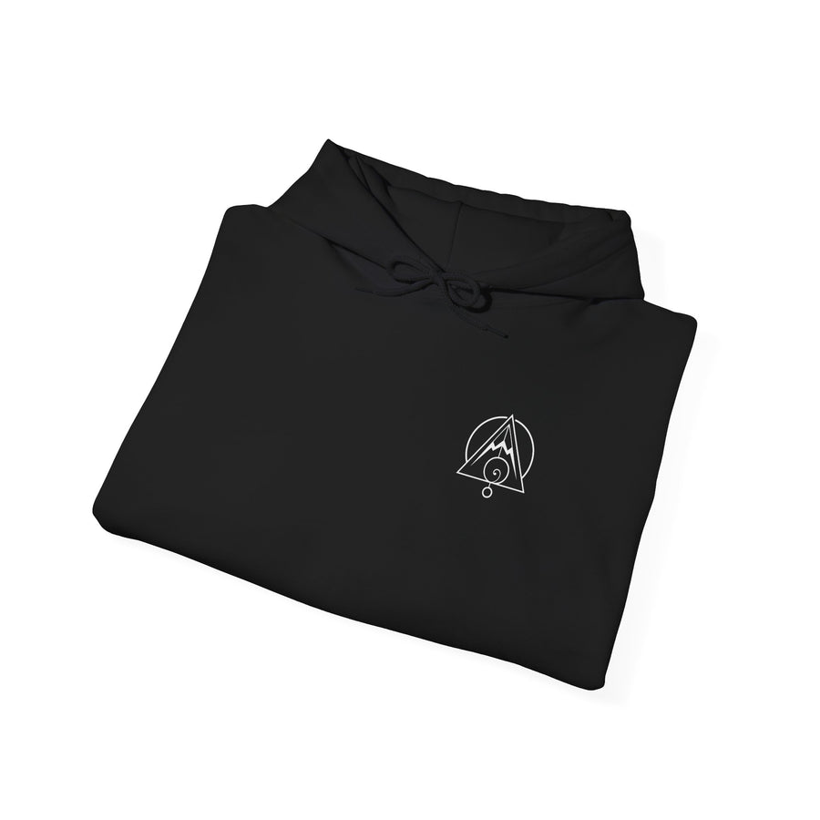 Sacred Grid Hoodie — Black