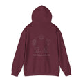 Platonic Solids Hoodie — Maroon