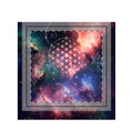 Sacred Geometry Throw Pillow Case - Cosmic Constellation
