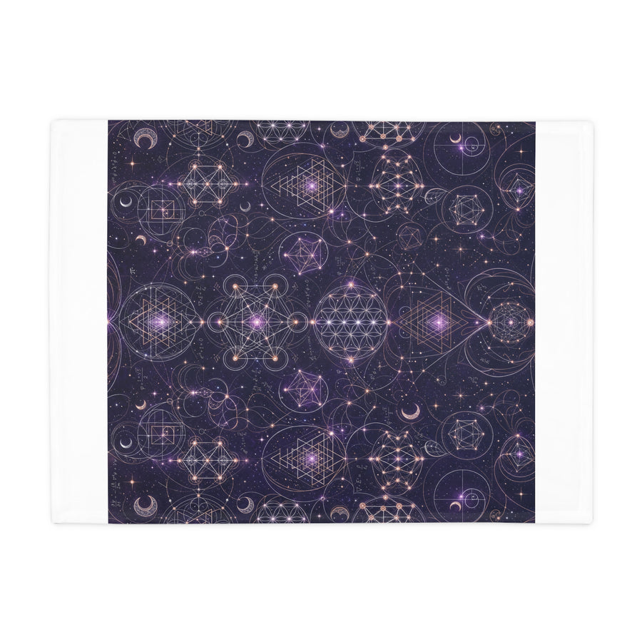 Sacred Geometry Blanket — Celestial Weave