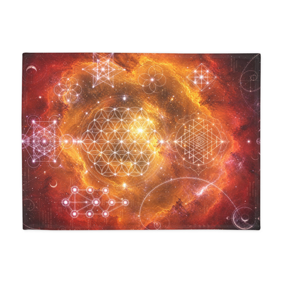 Sacred Geometry Blanket — Soul Nebula