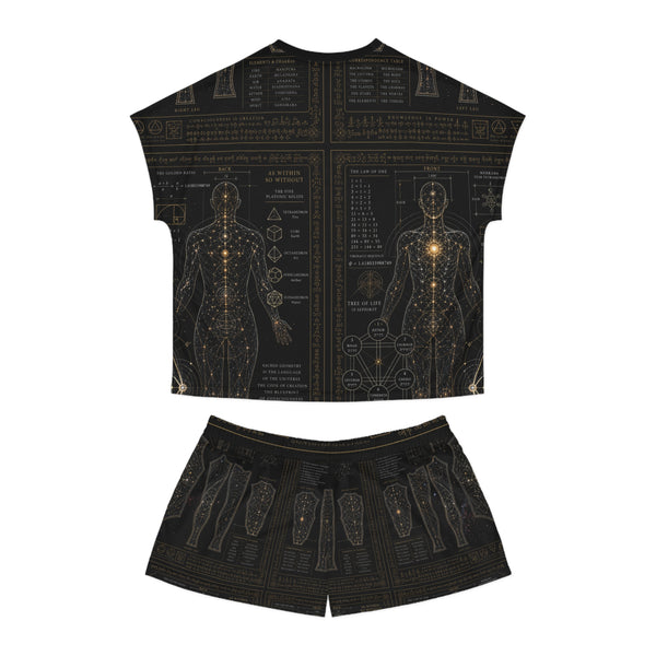 Ensemble pyjama géométrie sacrée — Plan sacré — Femme
