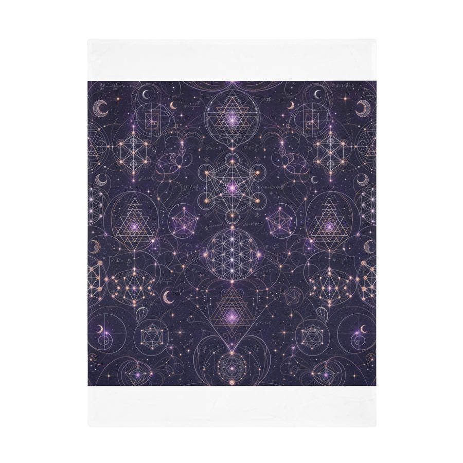 Sacred Geometry Blanket — Celestial Weave