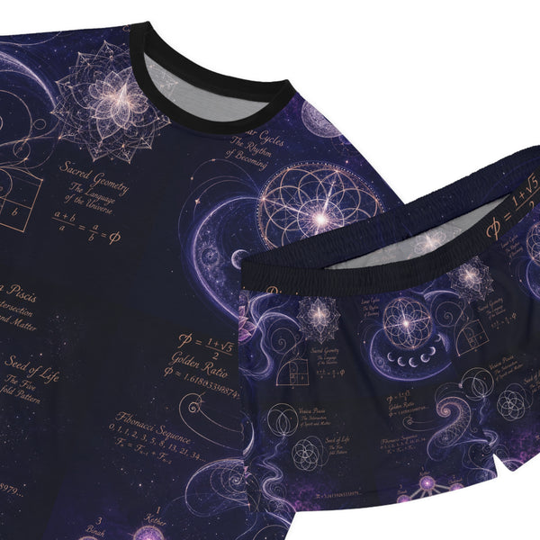 Women's Sacred Geometry Pyjama Set — Sacred Bloom