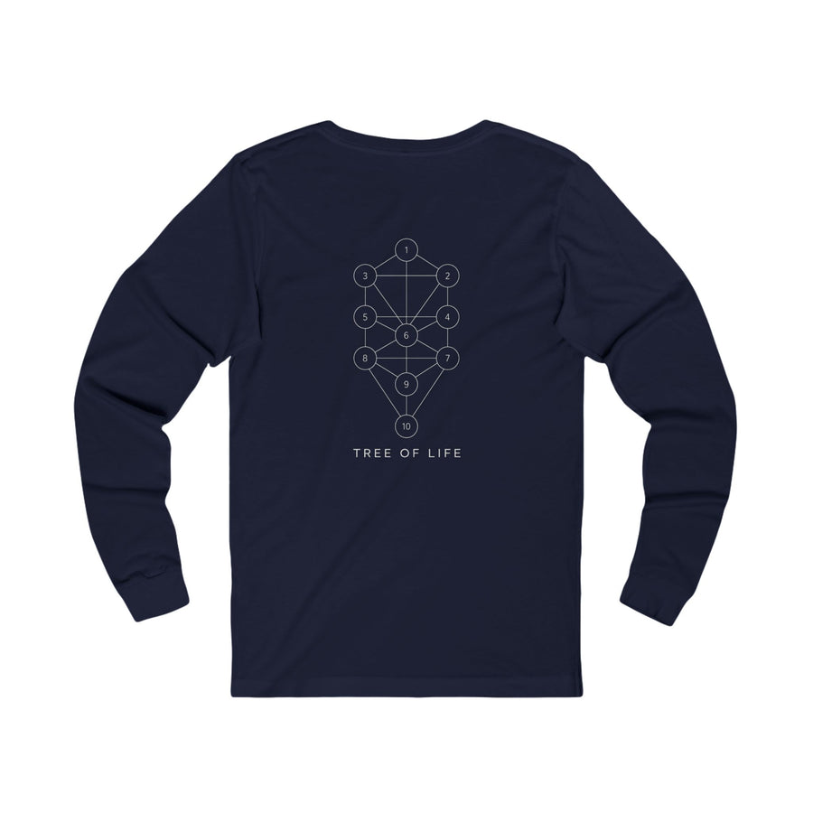 Tree of Life Long Sleeve — Navy