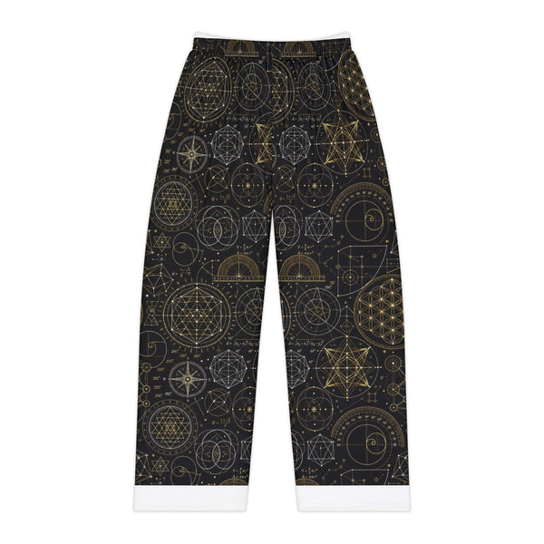Pantalon de pyjama géométrie sacrée — Univers de l'origine — Femme