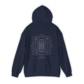 Sacred Grid Hoodie — Navy