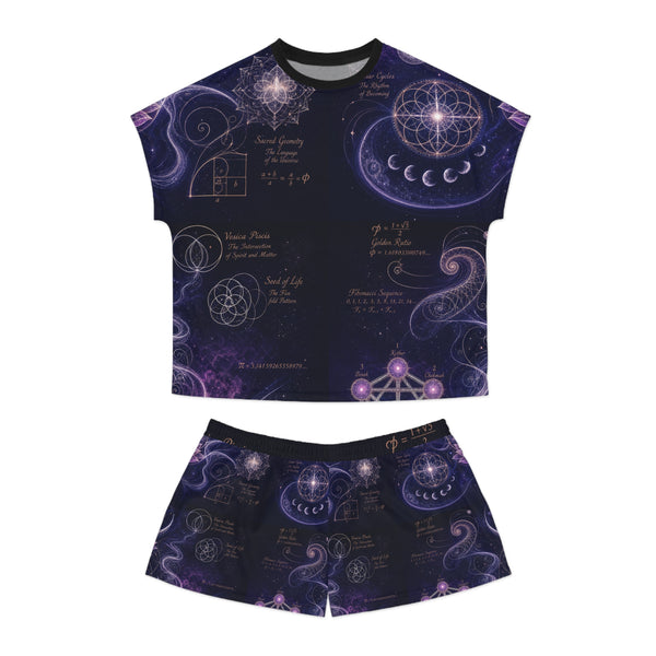 Women's Sacred Geometry Pyjama Set — Sacred Bloom