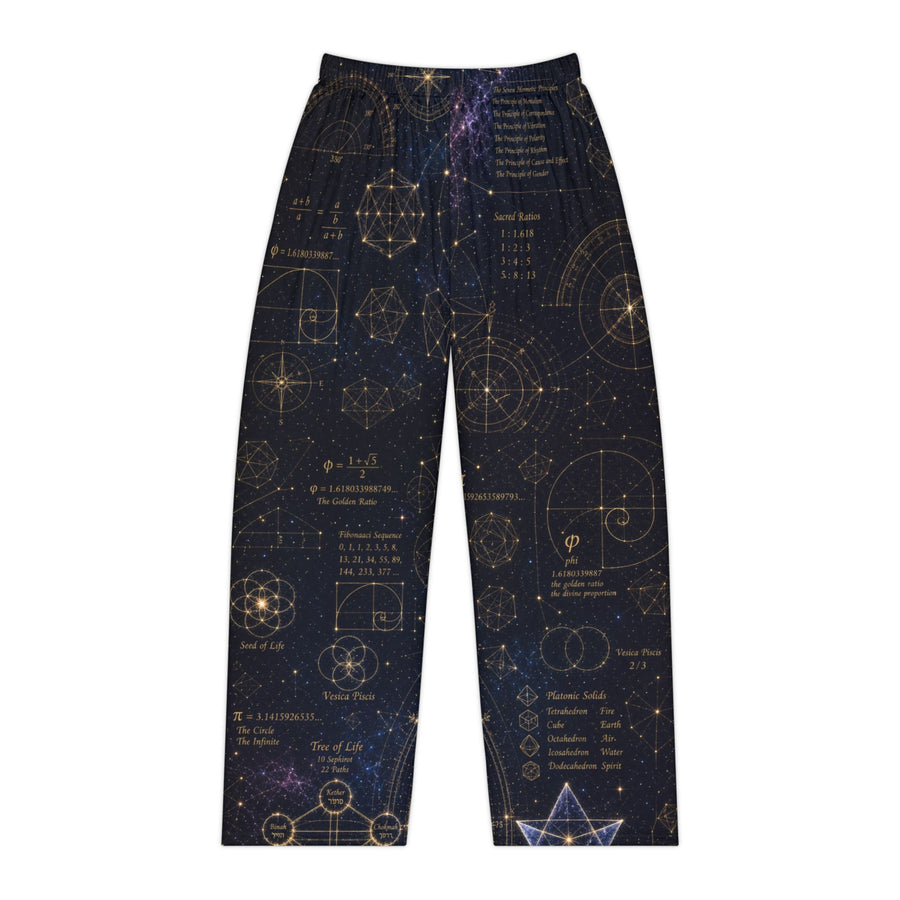 Women's Sacred Geometry Pyjama Pants — Cosmic Blueprint