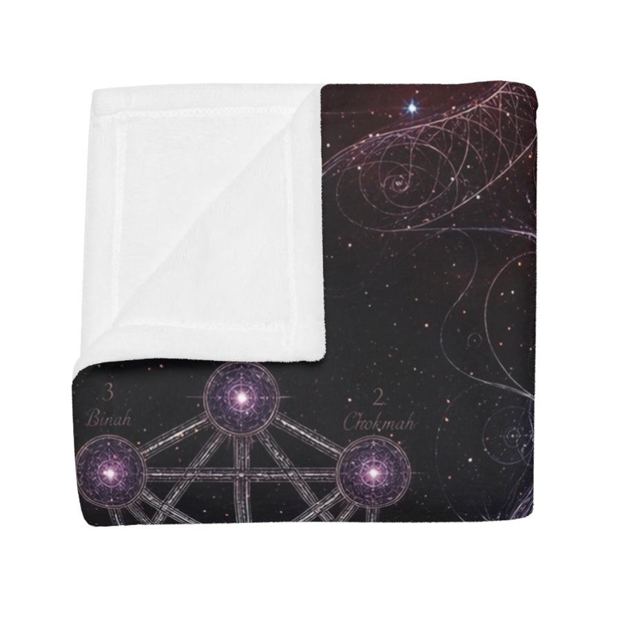 Sacred Geometry Blanket — Gamma Cygni Nebula