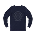 Flower of Life Long Sleeve — Navy