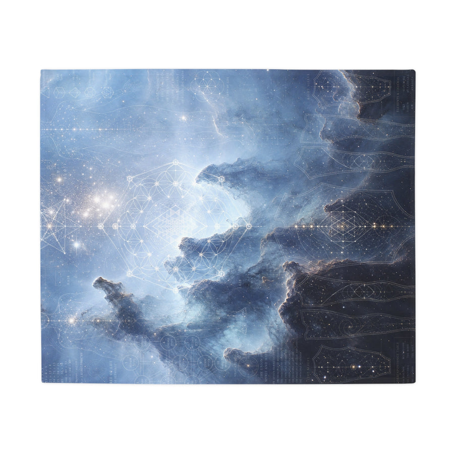 Sacred Geometry Blanket — Dumbbell Nebula
