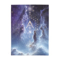 Sacred Geometry Blanket — Saturn Nebula