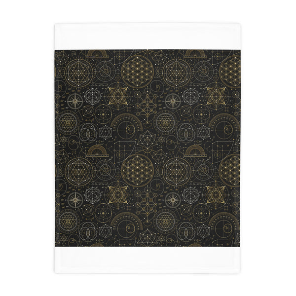 Sacred Geometry Blanket — Cosmic Blueprint