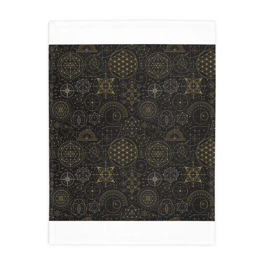 Sacred Geometry Blanket — Cosmic Blueprint