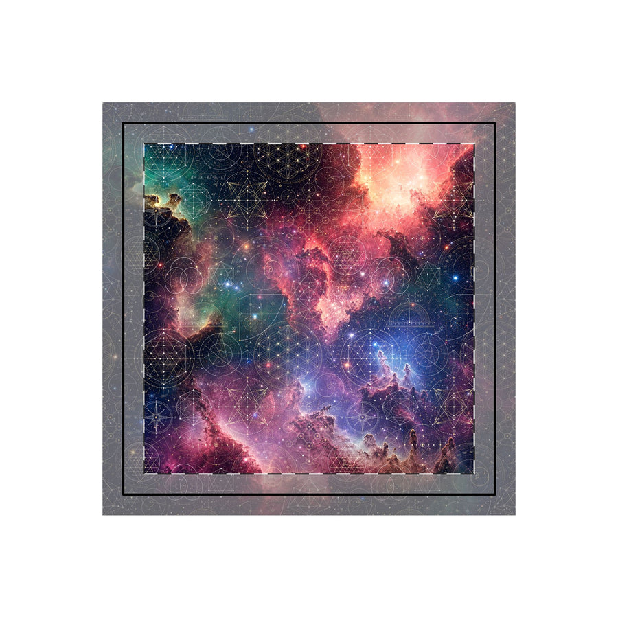 Sacred Geometry Throw Pillow Case - Origin Universe