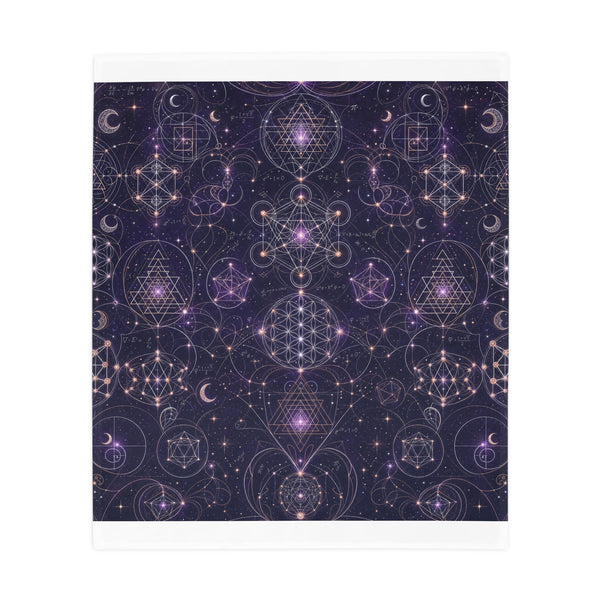 Sacred Geometry Blanket — Celestial Weave
