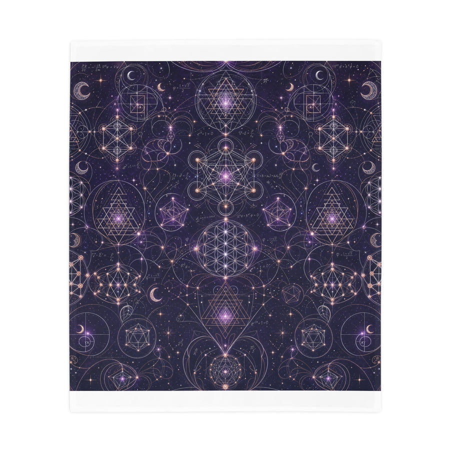 Sacred Geometry Blanket — Celestial Weave
